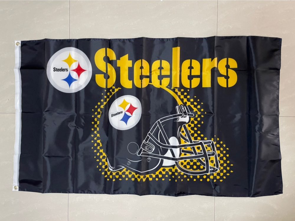 Pittsburgh Steelers Flag 3x5ft Banner Polyester American Football ...