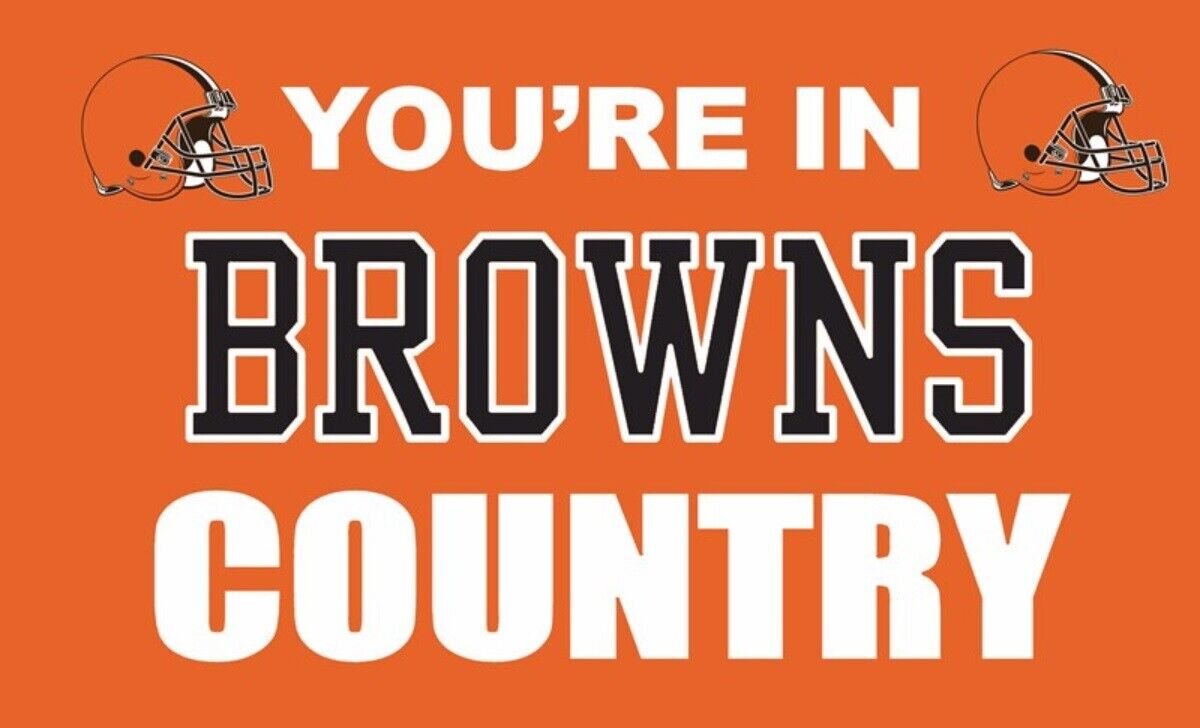 Cleveland Browns Flag 3x5ft Banner Polyester American Football browns017