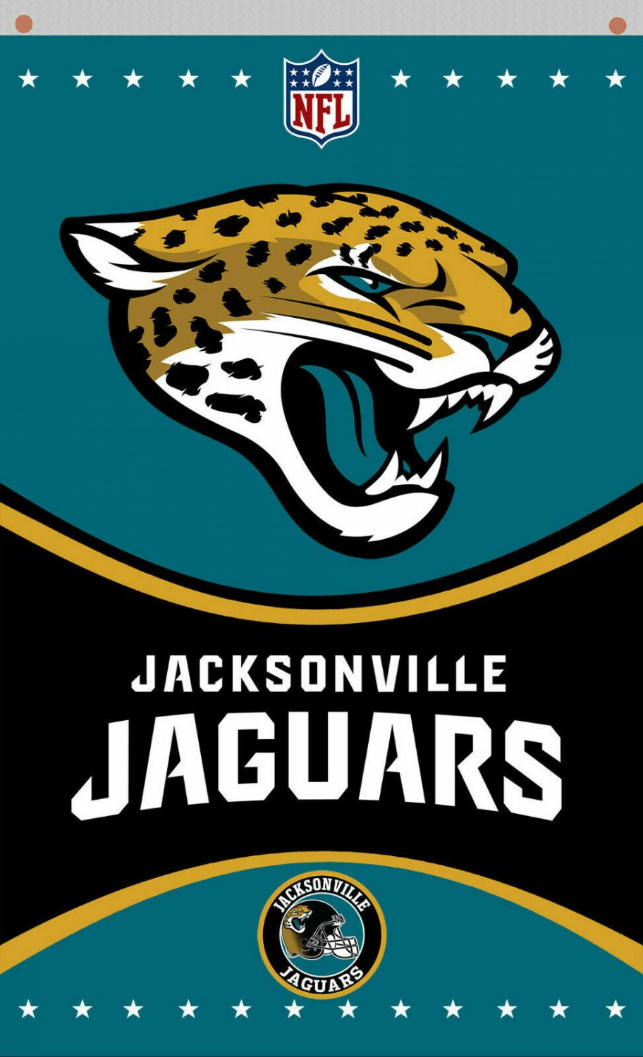 Jacksonville Jaguars Flag 3x5ft Banner Polyester American Football 037