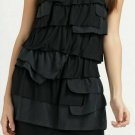  Juicy Couture Black Ruffle Dress  NWT Size M 