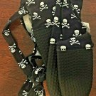 Walkee Paws Dog Leggings Skull & Cross Bones Size Medium Waterproof Paws