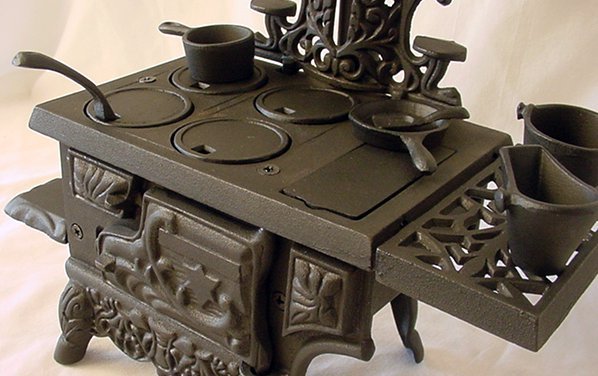 Cast Iron Stove Crescent