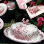 Round Rooster Dish