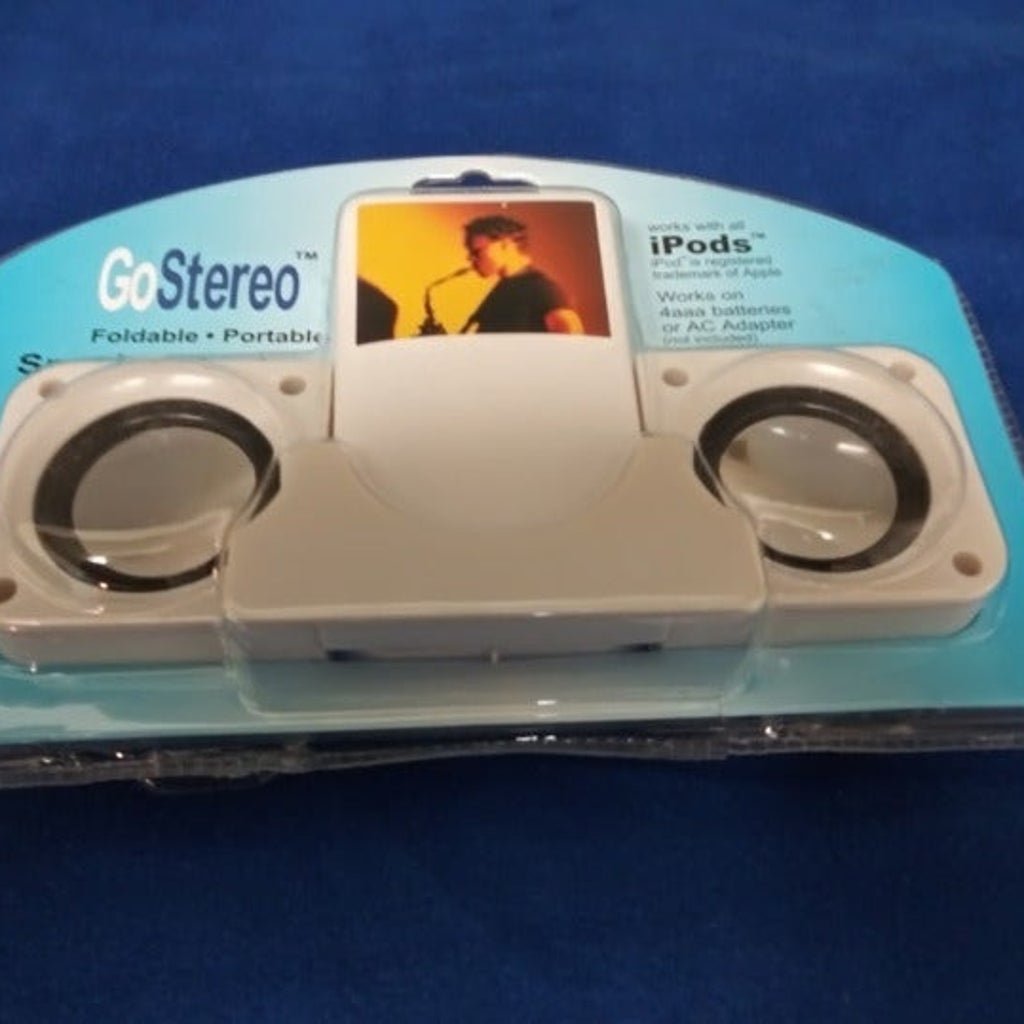 GoStereo Foldable Portable Speaker System