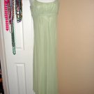 Sleek lt. green pagent dress