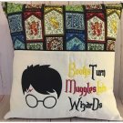 Harry Potter Applique With Books Turn Designs Embroidery