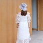 Polka Dot Mesh Dress