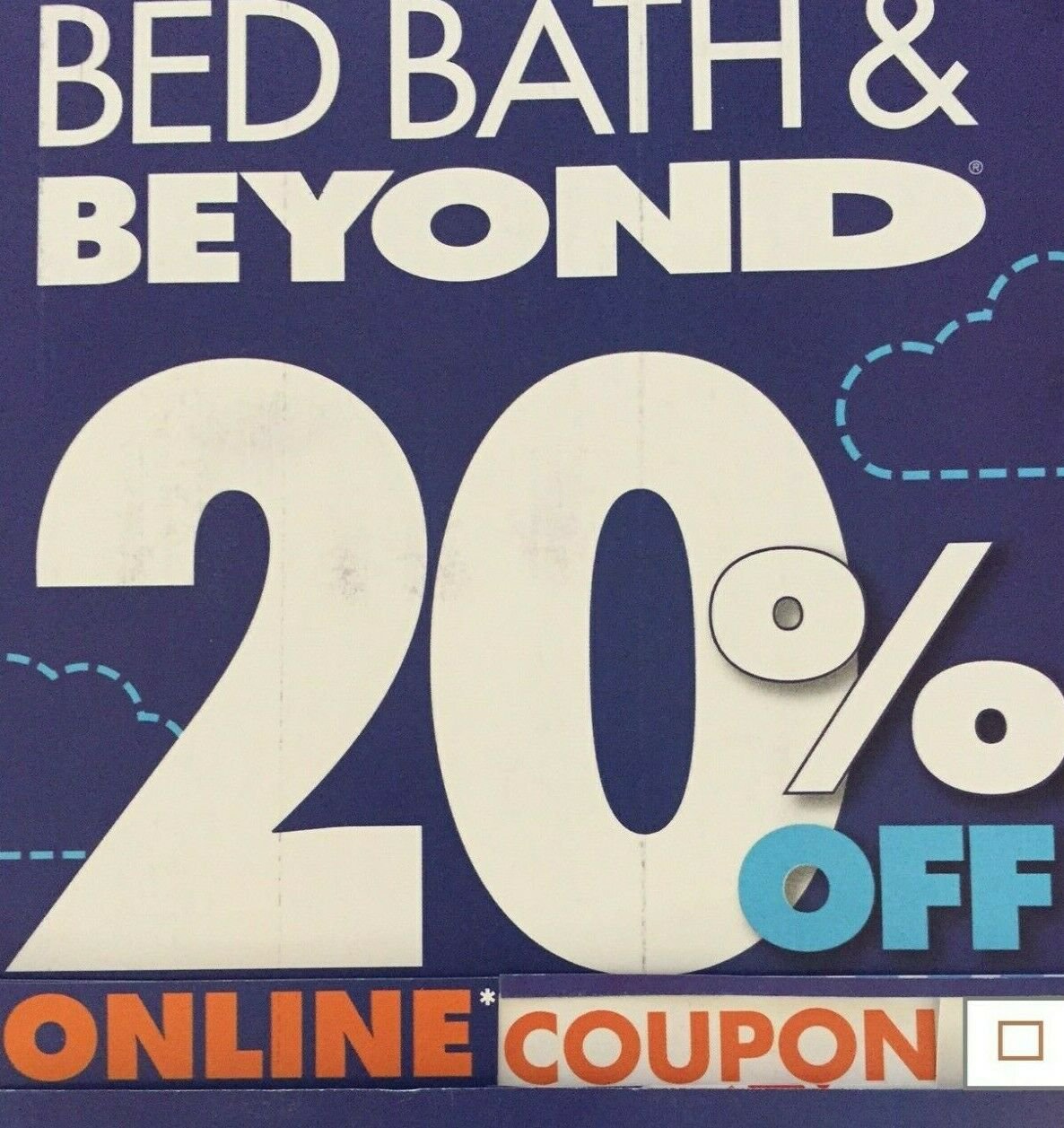 bed bath and beyond 20 off