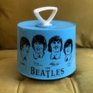 Vintage 1960s The Beetles 45 record holder plastic blue