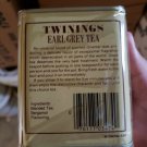RARE LARGE UNUSUAL SIZE 113g Vintage Twinings Earl Grey Tea Metal Tin NEW SEALED