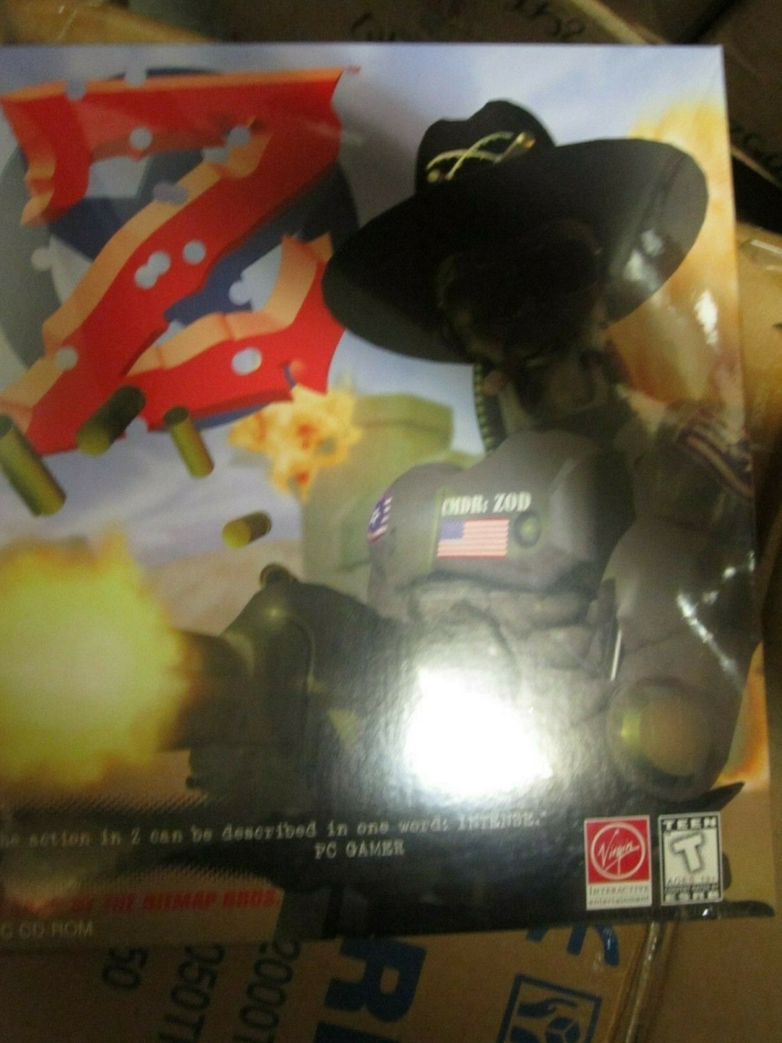 Z Bitmap Brothers Virgin Interactive Computer CD ROM PC, 1996 NEW RETAIL BOX NIB
