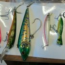 MIX LOT 7 Megabait Charlie Suspending Swimbait Mix of sizes Some new some open