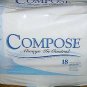 LOT 72 COMPOSE DISPOSABLE PROTECTIVE UNDERWEAR LARGE MEN WOMAN NEW