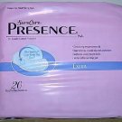 LOT 120 SURE CARE SURECARE PRESENCE EXTRA PADS BLADDER CONTROL Diapers Wrap