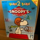PEANUTS Snoopy Yearn 2 Learn Master Snoopy's Spelling Collectors Rare NEW SEALED