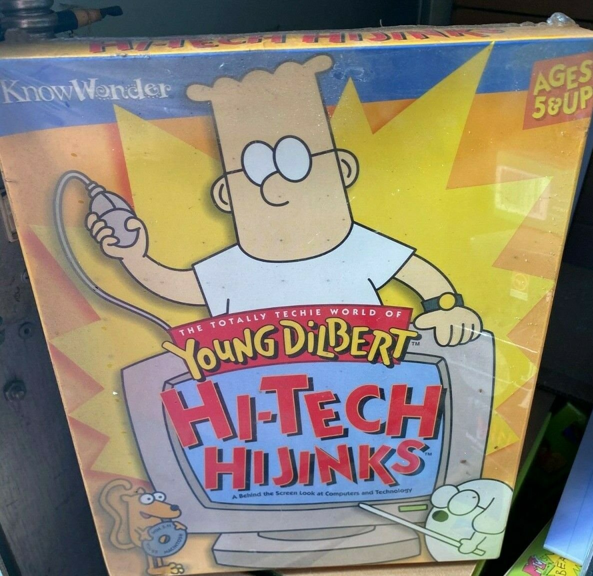 Know Wonder The Totally Techie World Of Young Dilbert Sealed NIB Computer Game