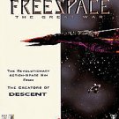 Descent FreeSpace - The Great War PC CD-ROM BIG BOX GAME with MANUAL INTERPLAY