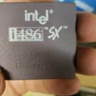 NEW INTEL 486SX 25mhz CPU Processor 168PIN Ceramic Gold A80486SX-25 1989 Vintage