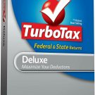 Turbotax 2009 Deluxe Federal plus state Turbo tax For Window's and Mac NEW