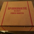 LOT of 2 Sparkomatic LC52 Car Stereo 40 Watt Power Booster Full Range Amplifier