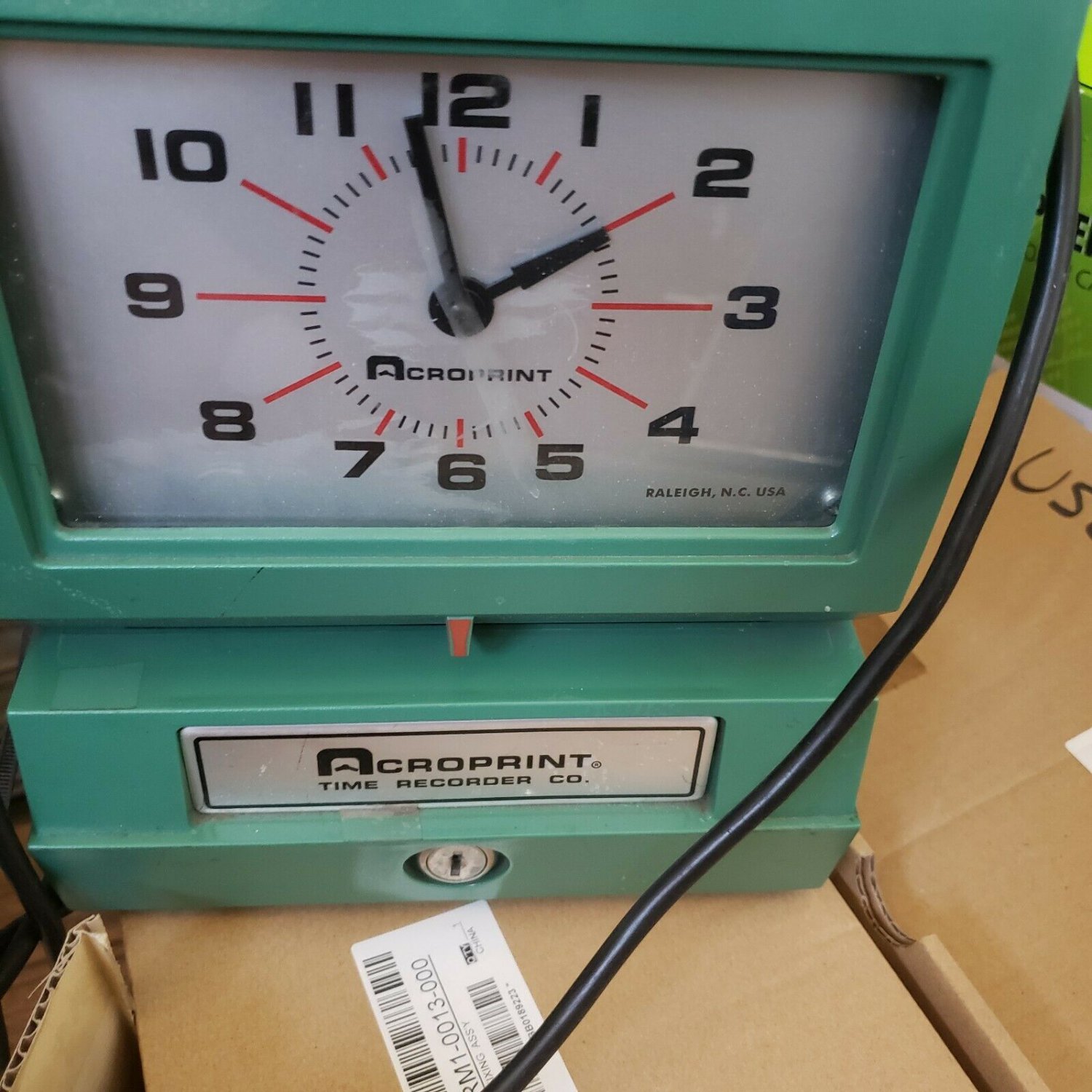 Acroprint Model 150NR4 Automatic Time Recorder - 012070411