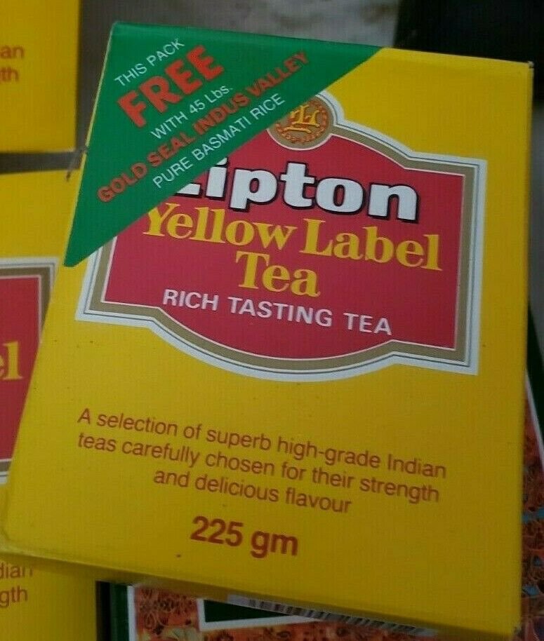 Lipton Yellow Label Finest Quality Loose Leaf Black Tea - NET WT 8 OZ (225g)