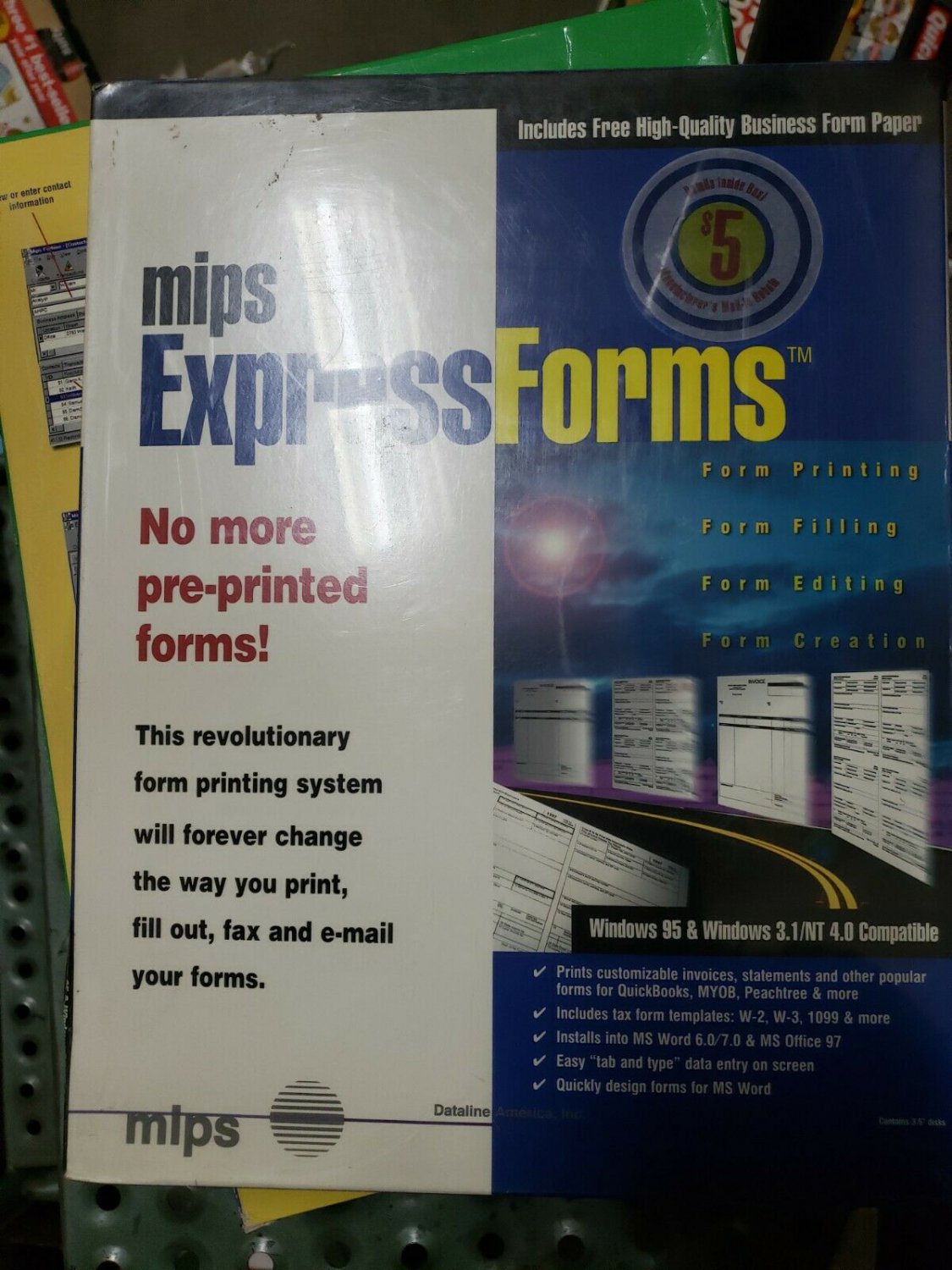 Mips expressforms Legal Forms CD law documents personalize legally binding NEW