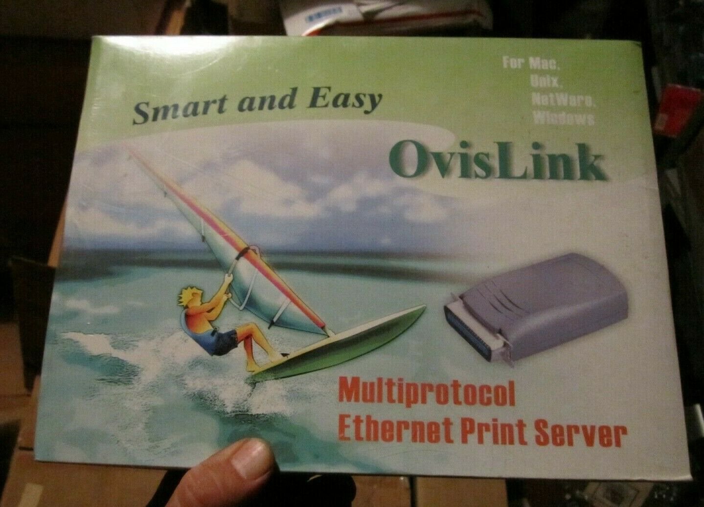Single Port Parallel 10 Network Fast Ethernet Print Server For Mac Unix Windows