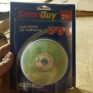 Mini CD-R 25 Pack 8cm 193 MB Mo 22 Minute 1x-24x NEW Pocket CD-R