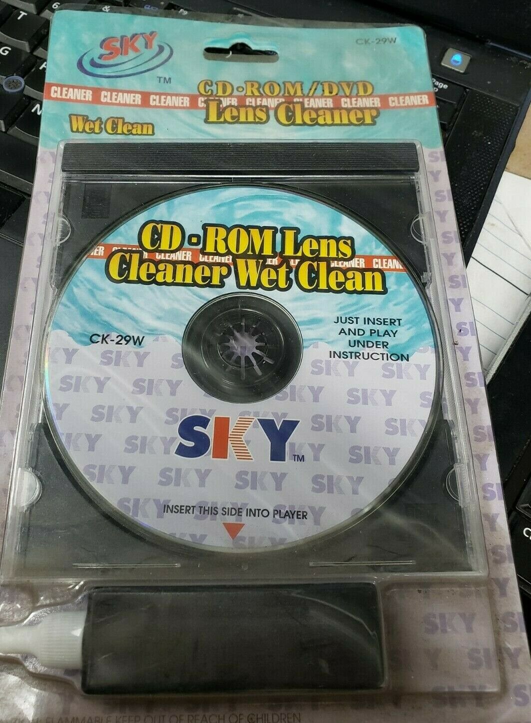 Laser Lens Cleaner Game Player Xbox CdRom Dvd Ps2 Wet CD Disk Cleaner NEW