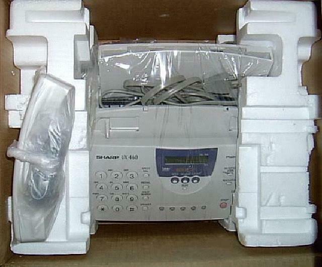 Sharp UX-460 Plain Paper Fax Machine Phone Copier Facsimile Sharp refurbished