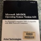 Microsoft MS-DOS Operating System Version 4.01 On 5.25" Floppy Disks New ACBEL