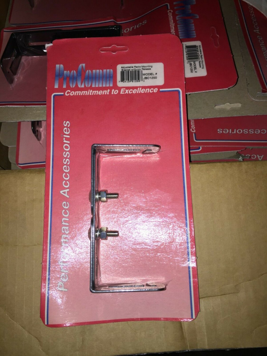 Procomm JBC1250 Adjustable Universal Mounting Bracket for CB / Ham Radios NEW
