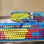 NEW Serial DIN 5 Pin Mini Compact Keyboard AT Din5 Vintage SIIG KB-1922