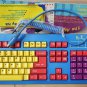 NEW Serial DIN 5 Pin Mini Compact Keyboard AT Din5 Vintage SIIG KB-1922