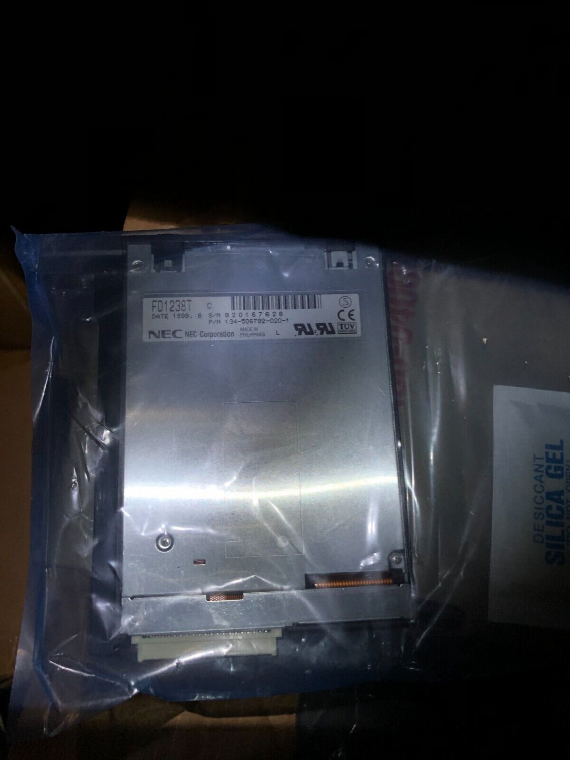 NEC FD1238T 3.5" Floppy Disc Disk teac dell 5000 Drive  Sodick CNC EDM NEW slim