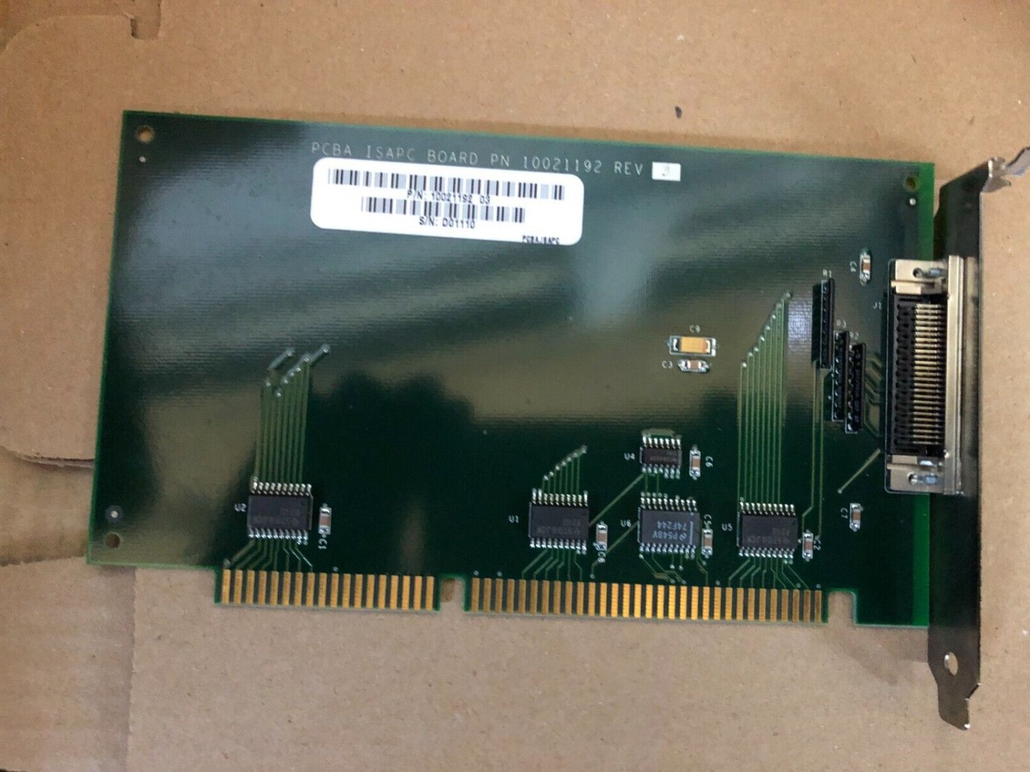 Efi ADAPTEC compatible  ISA SCSI CONTROLLER CARD NEW BULK 68 pin RARE ??