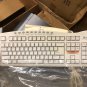 Vintage Packard Bell PS/2 Computer Media Select Keyboard Beige White FDA-116C