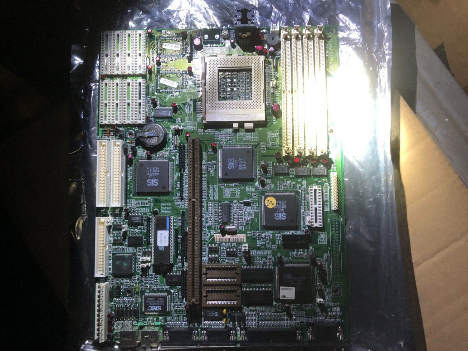 93h2887 PACKARD BELL SYSTEM Socket 7 motherboard lpx computer NEW RARE Vintage