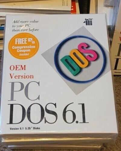 IBM MS-DOS 6.22 Plus Enhanced Tools Installer Floppy Disks 5.25" 1.2MB NEW SEAL