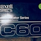 Maxell Professional Industrial Communicator Series C60 Cassettes - 10 Pack NEW