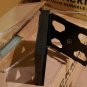 Clear CD Black Multi Six 6 Discs DVD Case CD PC Media Storage NEW BULK
