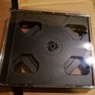 10 x 24MM MULTI 4 or Six QUAD CD JEWEL CASES W/BLACK TRAY  NEW FAST SHIP