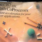 Intel Math Co processor  Vintage 387DX Processor i387 NEW RETAIL BOX RARE
