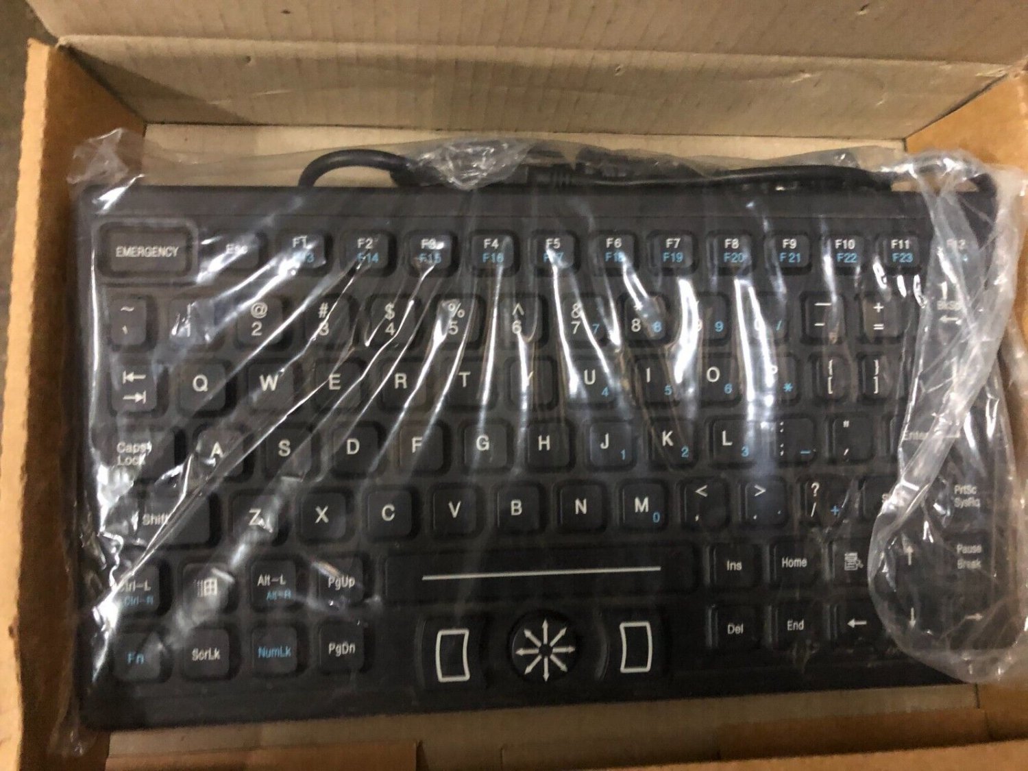 Black Senjin Staco Switch Keyboard SKR-3620UNL Airplane Special Heavy Duty NEW