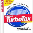 TurboTax 2001 for Windows [CD-ROM] Windows 98 / Windows 2000 / Windows Me / W...