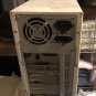 Vintage Retro PC Case Beige Computer Case AT mid Power White Used full a4