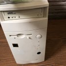 Vintage Retro PC Case Beige Computer Case ATX tower  White  Used full  11