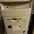 Vintage Retro PC Case Beige Computer Case ATX Retro Tower White USED  Pentium a2