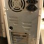 Vintage Retro PC Case Beige Computer Case AT mid Power White Used full a31